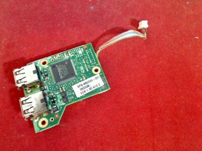 SD Card Reader USB Port Buchse 2-Fach Board & Kabel Cable HP Compaq 6735b