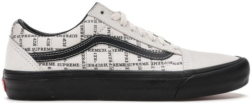 Supreme x Vans Old School collaboration product men's US size 9.5