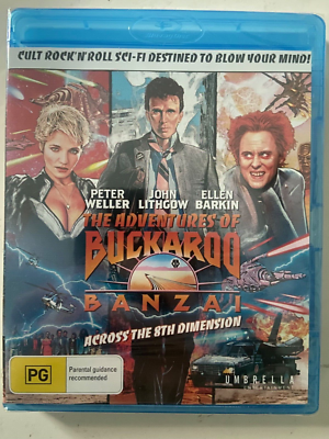 Buckaroo Banzai Across the 8th Dimension Blu-ray REGION B (Europe