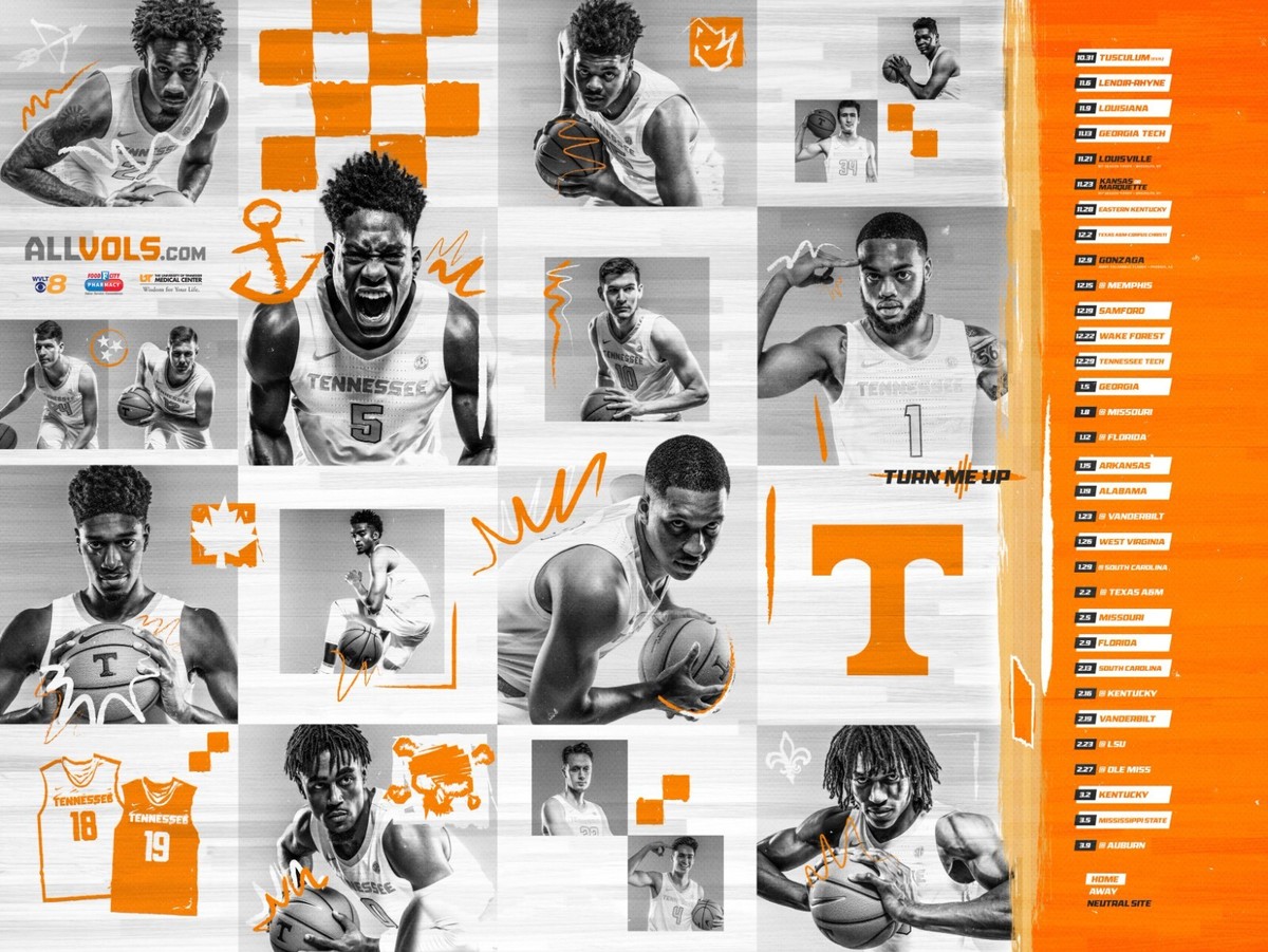 2018-19 University of Tennessee Volunteers Men's Basketball