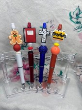 Character beaded pens