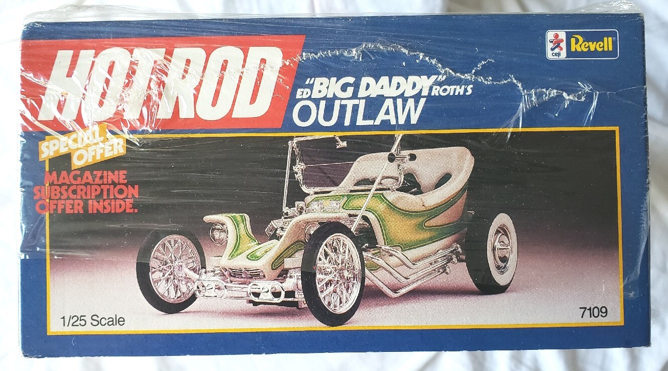 Revell Hot Rod Ed "Big Daddy" Roth's Outlaw Model Kit 7109 Factory New