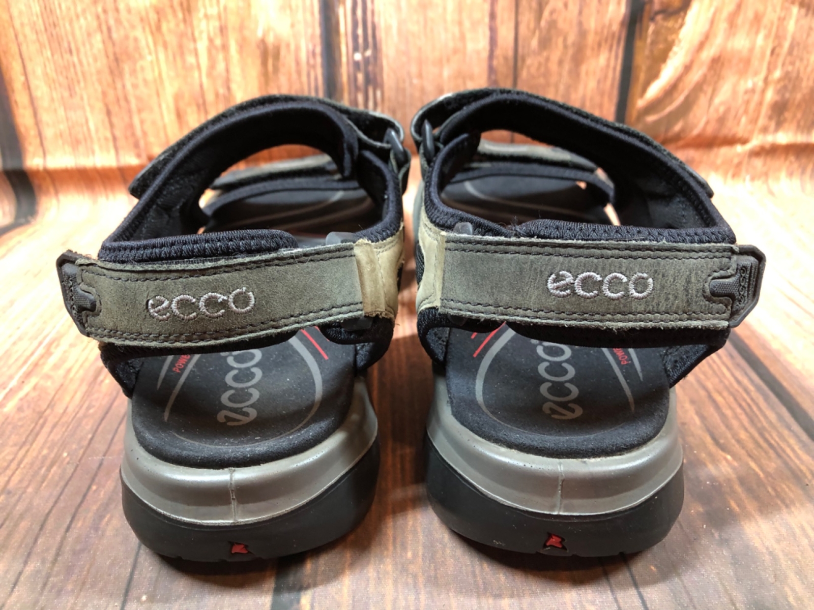 Ecco Yucatan Leather Sport Sandals Womens 41 / 1010.… Gem