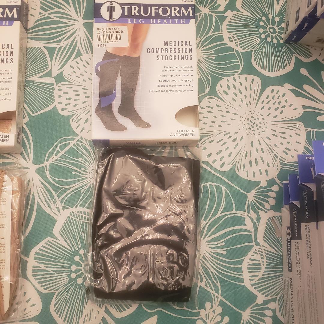 Truform 15-20 MmHg - Calze A Compressione Al Ginocchio, Punta Aperta - Foto 8