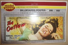 MODEL POWER N SCALE MOVIE POSTERS 1940 TO 1960