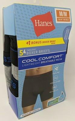 hanes men's cool comfort breathable mesh boxer brief