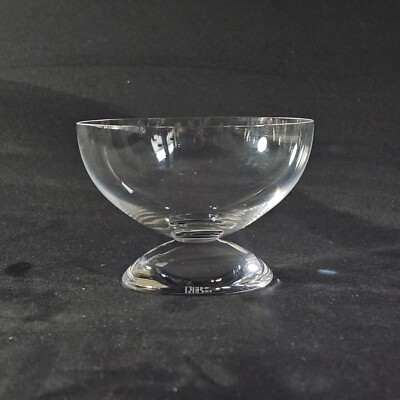 RIEDEL TYROL FOOTED DESSERT BOWL, Blown Crystal, 4 1/4'', Made in Austria