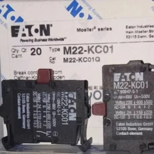 20pcs New EATON M22-KC01 Auxiliary contact module