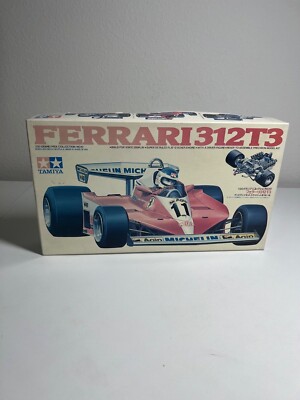 自動車 TAMIYA FERRARI 312T3 1/20 Tamiya 1/20 Ferrari 312T3 Gilles Villeneuve Carlos Reutemann
