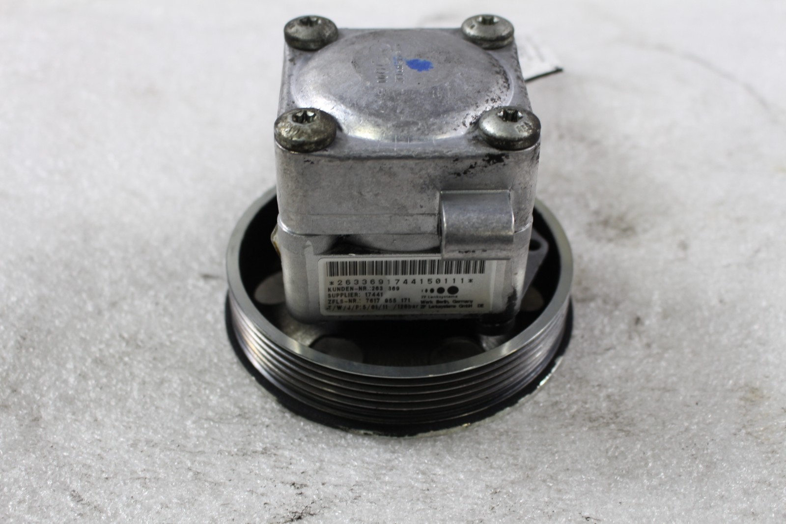 Maserati GranCabrio, Power Steering Pump, Used P/N 204070 s/c 255278