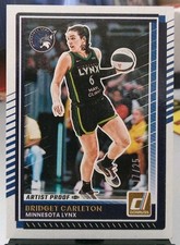 2025 Donruss WNBA #4 Bridget Carleton Artist Proof /25 Minnesota Lynx *READ*