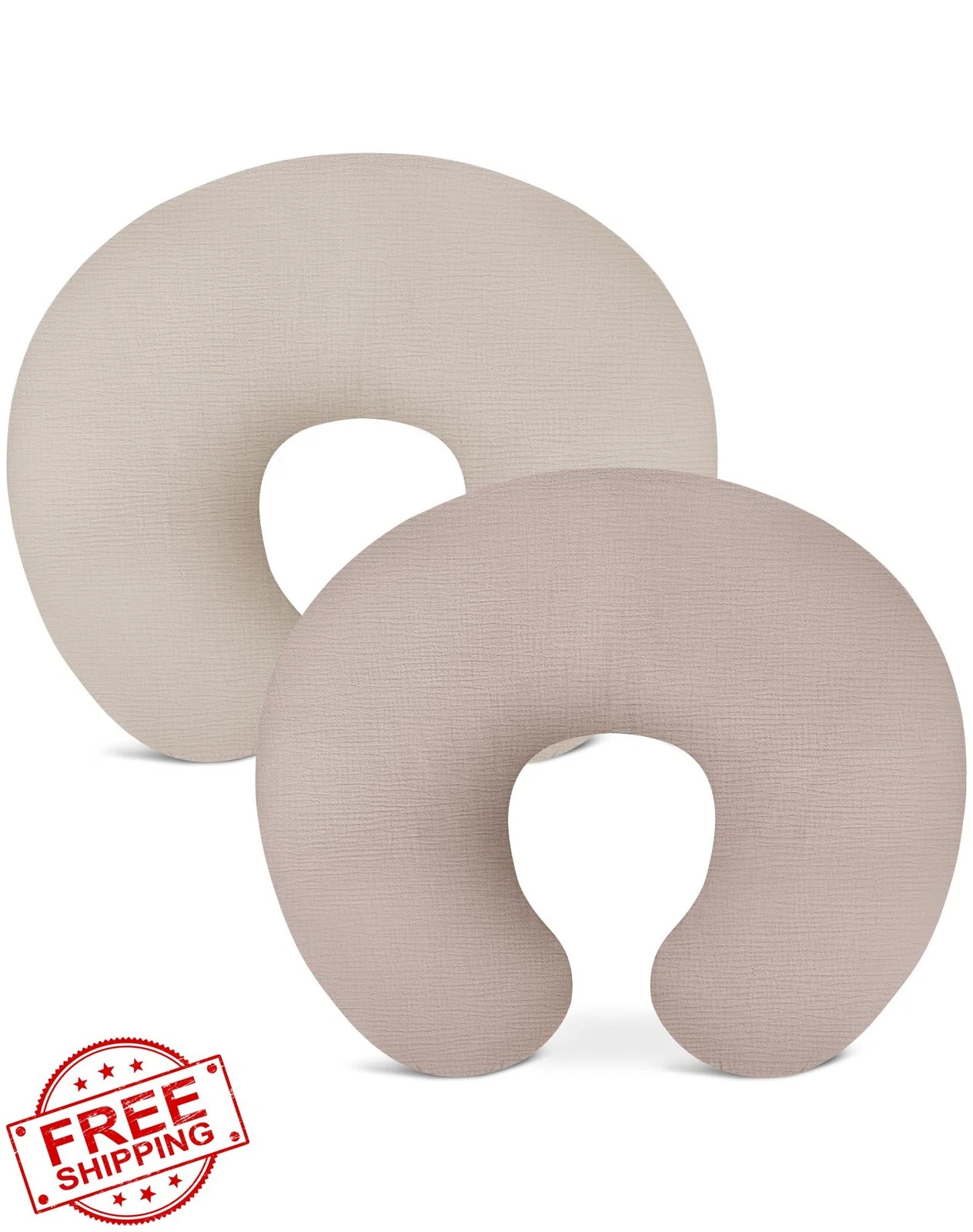 Wimist Nursing Pillow Cover 2pc Beige Vintage Taupe
Opens in a new window or tab