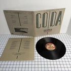 Led Zeppelin Coda LP Vinyl Gatefold Record Swan Song 90051-1 VG+/VG+/VG+ Gatefol