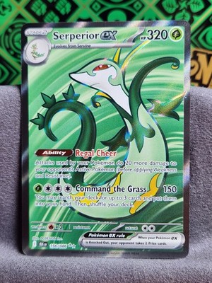 Pokemon TCG - Serperior ex - 156/086 - SV: Black Bolt English