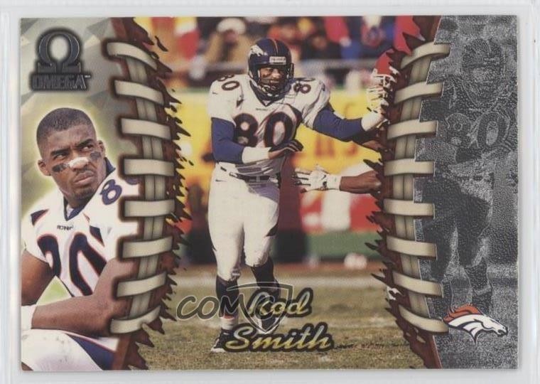 1998 Pacific Omega Rod Smith #75 0n7b