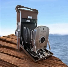 Polaroid Land Camera 95A Speedliner w/ Box – Untested Vintage Beauty 