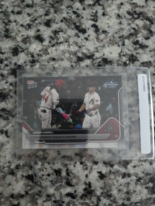 2025 Topps Now Corbin Carroll  Card#430  1st Ever Diamondbacks HR In All Star