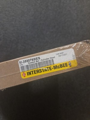 Interstate McBee M-3550765IES Gasket Set - Cylinder Head