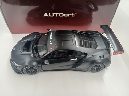 AUTOart matt schwarz 1/18 Honda Nsx Gt3 Minicar - Bild 2 von 7