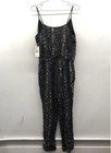 Jessica Simpson Women's Bren Jumpsuit Black Desert Spaghetti Strap NWT Sz S — photo 2