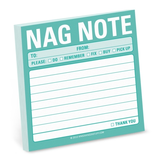 Knock Knock Nag Note Sticky Notes by  Knock Knock - 9781601062437 - Image 4