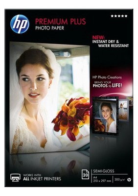 HP CR 673 A Premium Plus 20 Blatt Einzelblattpapier 210 x 297 mm A4 im Format