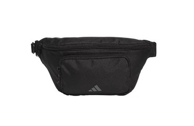 Adidas Waist Pack, Multiple Zippered Pockets, Black, One size