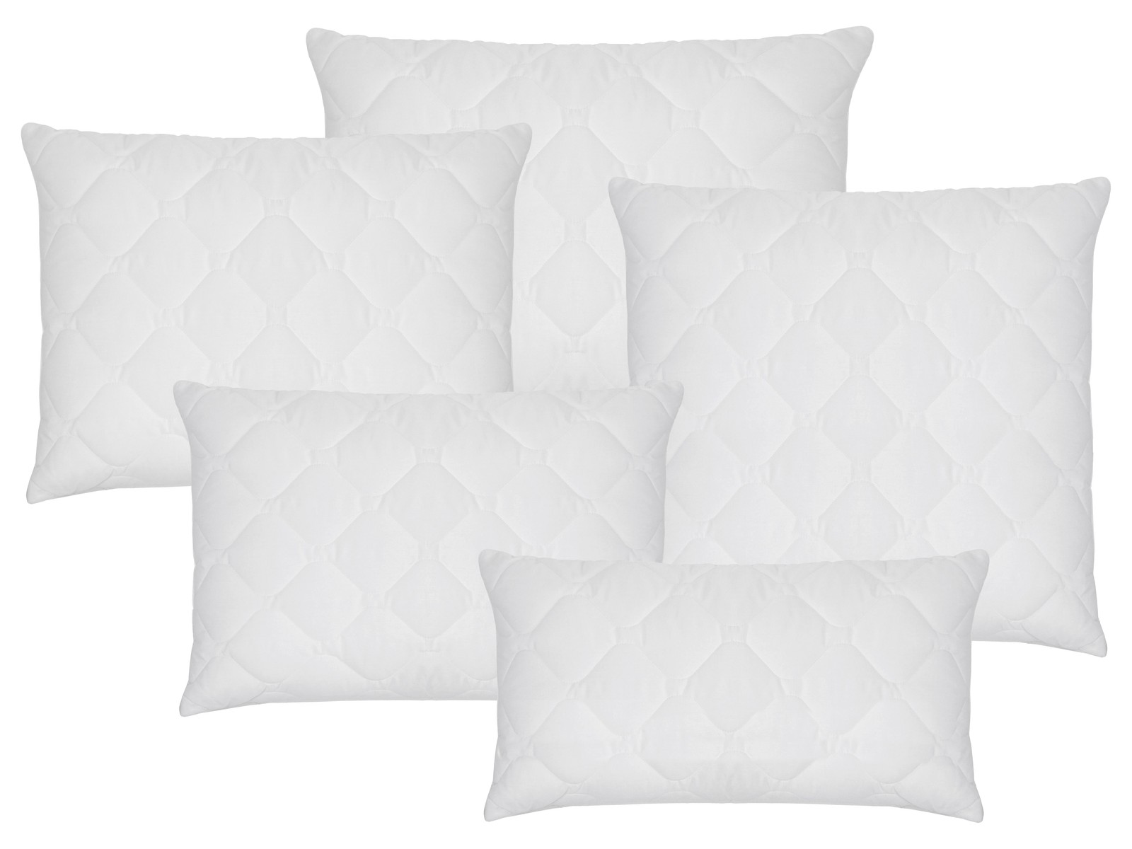 Almohada Almohada Almohada para dormir Cojín de sofá Tejido mixto Blanco