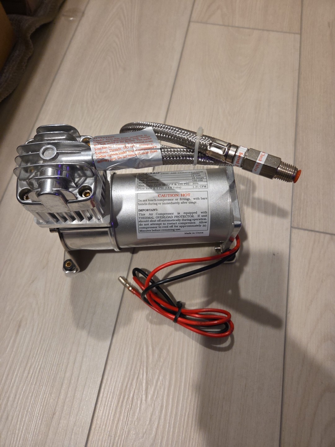 VIAIR 280C 12-Volt 150-PSI Tankless Air Compressor