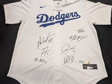Los Angeles Dodgers 2025 World Series Team Autographed Replica Jersey