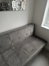 Clik Clak Sofa Bed Cassia Bensons for Beds and Sofas In Grey