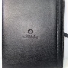 Leed’s Sovereign Business Capital Genuine Pebbled Leather Portfolio Organizer
