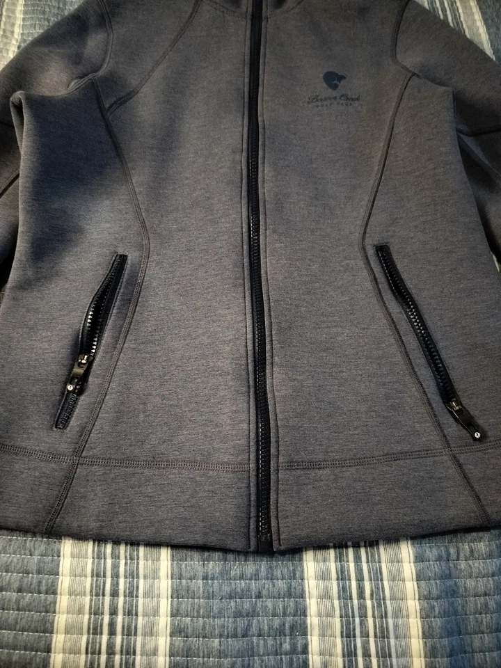 Sunice Jacket Women's Gray "Beaver Creek Golf Club." Size M. - Image 4 of 4