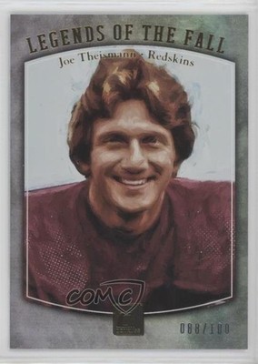 2018 Panini Donruss Legends of the Fall Holo 88/100 Joe Theismann #LF-18 11ao
