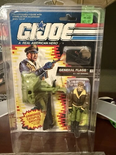 GI Joe 1991 General Flagg with Star ⭐️ Case MOC