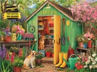 500 Piece Puzzle for Adults – Garden and Dog Jigsaw Puzzle for Adults & Seniors
