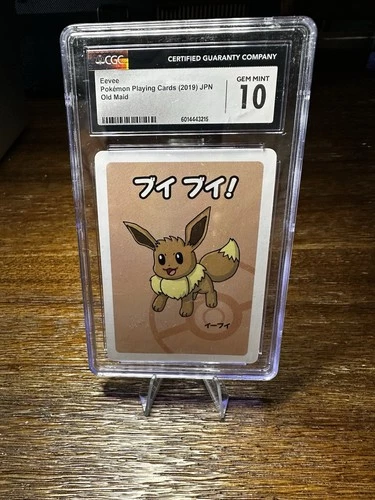Eevee 2019 Old Maid Japanese Card CGC 10