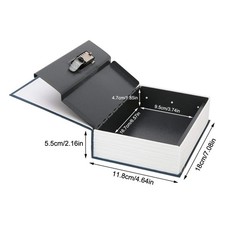 Fireproof Steel Safe Security Home Office Money Cash Safety Box 3-Digit Lock