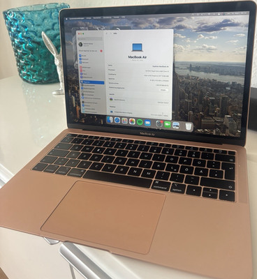 Apple MacBook Air Gold 13,3'' Intel Core i5 8GB SSD Touch ID macOS Sonoma