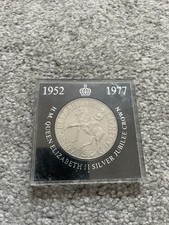 Royal Mint 1977 Silver Jubilee Crown/5s Jubilee Coin New