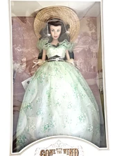 Scarlett O’Hara Gone With The Wind NRFB The Franklin Mint Gorgeous Portrait Doll