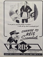Reis Scandals Funny Ad Doctor X-rays Underwea...