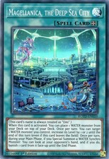 Yu-Gi-Oh TCG ROTD-DE059 SR Magellanica, die Tiefseestadt Aufstieg des Duellanten