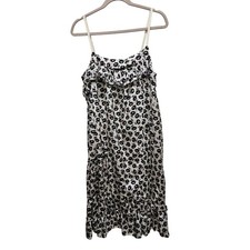 Marc by Marc Jacobs Silk Floral Ruffle Midi Large Tiered Hem Spring Wedding