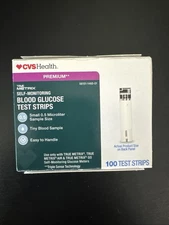 True Metrix Self-monitoring Blood Glucose Test Strips 100 Ct Exp 12/26 Free Ship