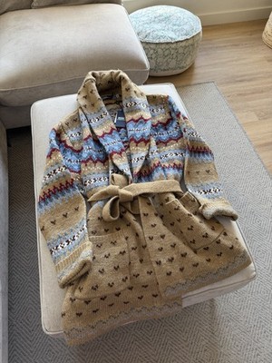 Polo Ralph Lauren Wollschal Strickjacke M Medium Damen