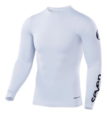 Motocross Trikot Seven MX Zero Staple Compression Weiß