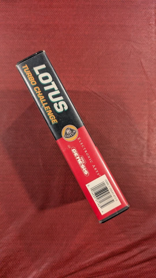 Lotus Turbo Challenge (SEGA Genesis, 1992) Cib Complete w/ Manual TESTED - Image 3 of 4