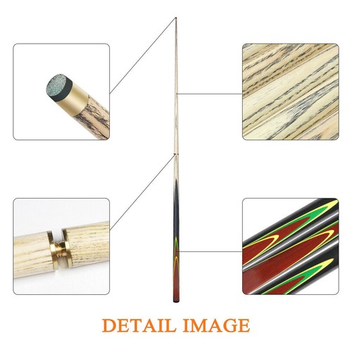 2er SET POOL-CUES 57 Zoll Snooker/Pool-Cues Billardsticks mit 9,5 mm Spitzen - Bild 6 von 9