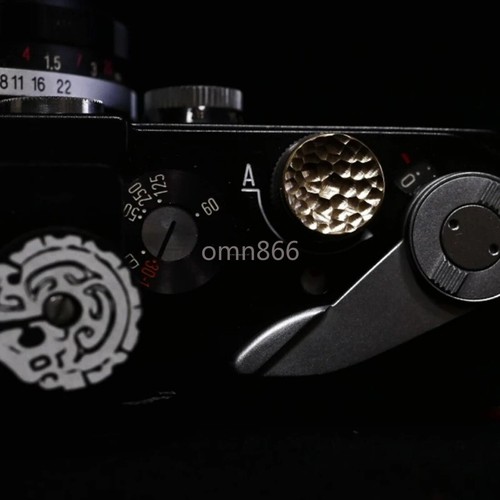 Camera HotShoe Cover Cap Shutter Button Hammer Pattern For Canon Fuji Sony Leica - Picture 8 of 29